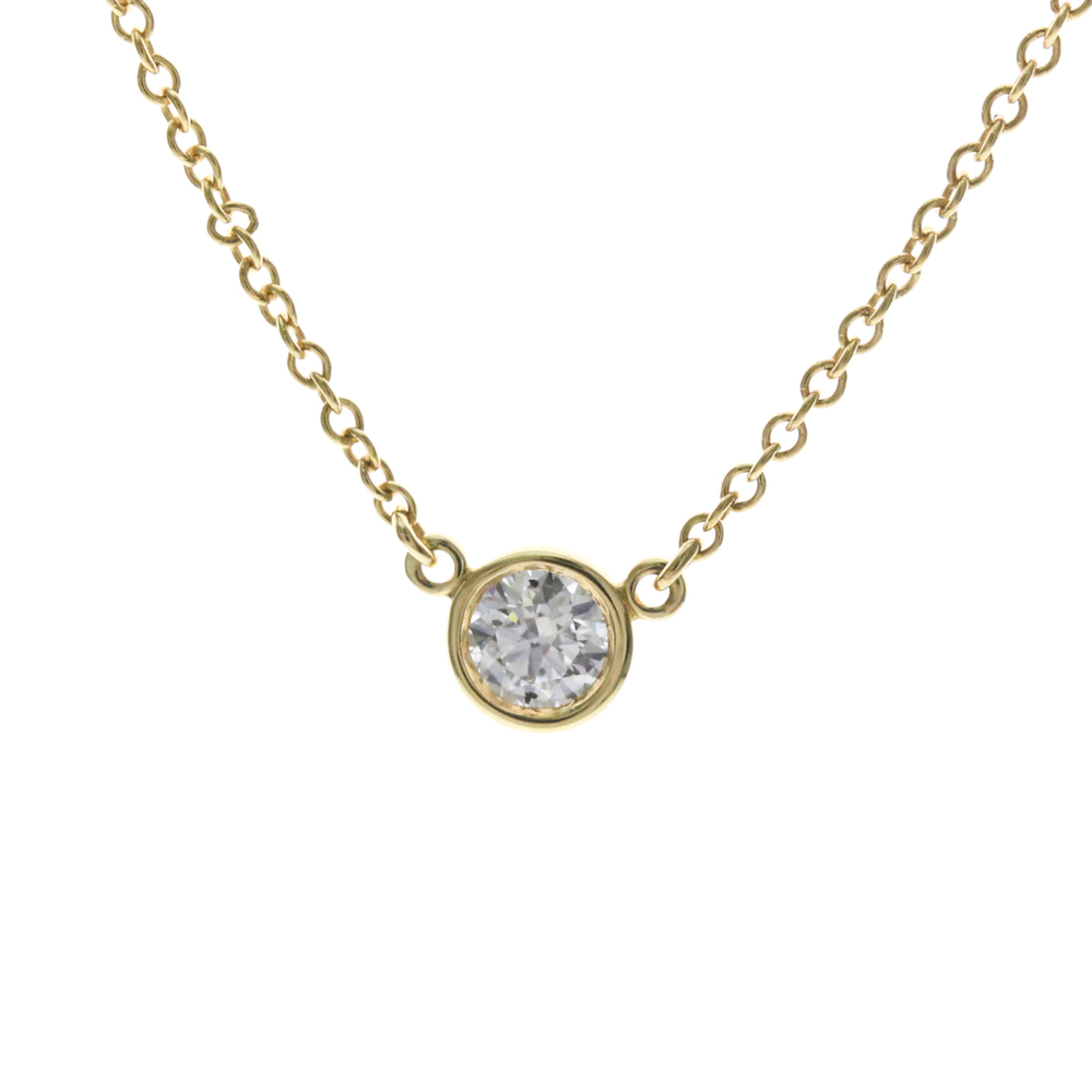 Tiffany By The Yard Diamond Necklace Yellow Gold (18K) Diamond Women,Men Fash...